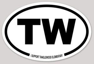 Tanglewood Sticker