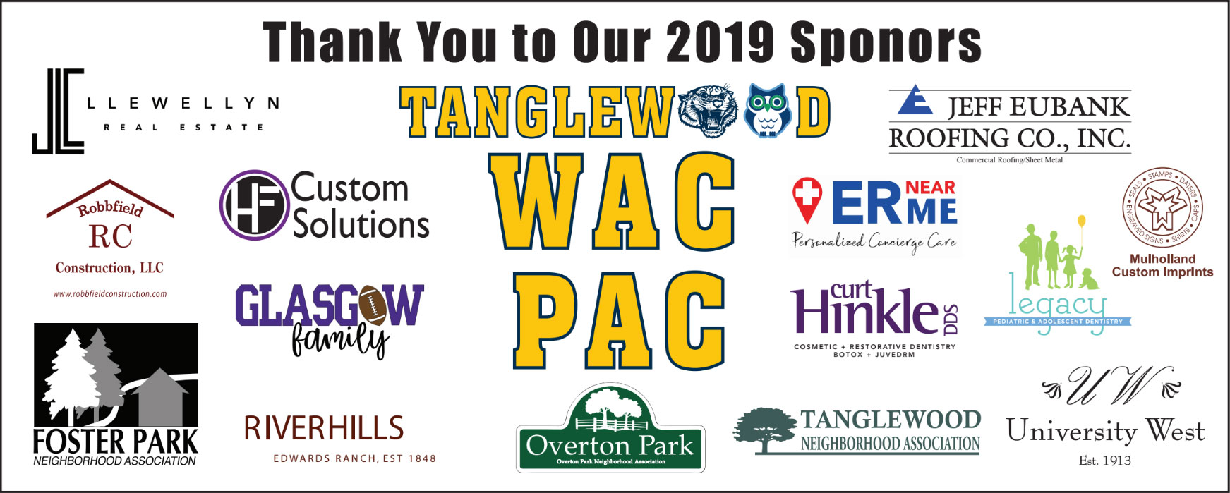 WAC 2019 Sponsors