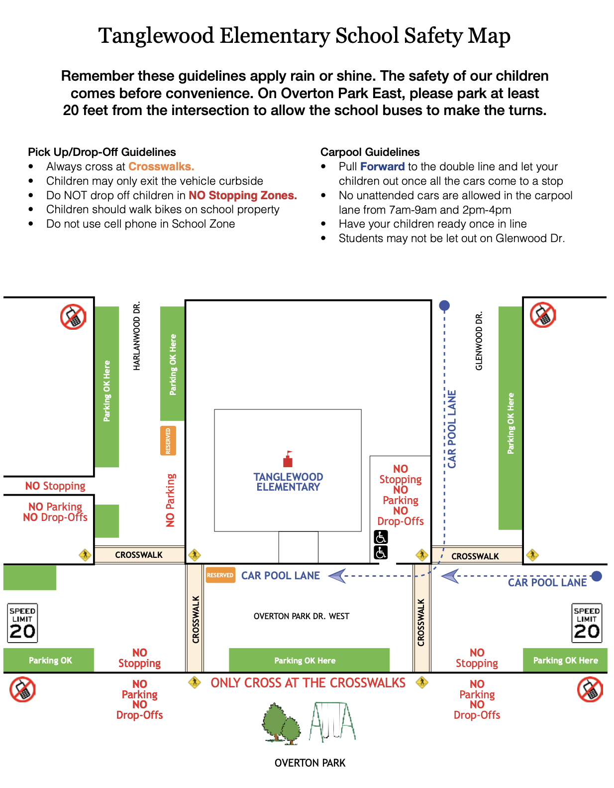 Safety Tanglewood Elementary School